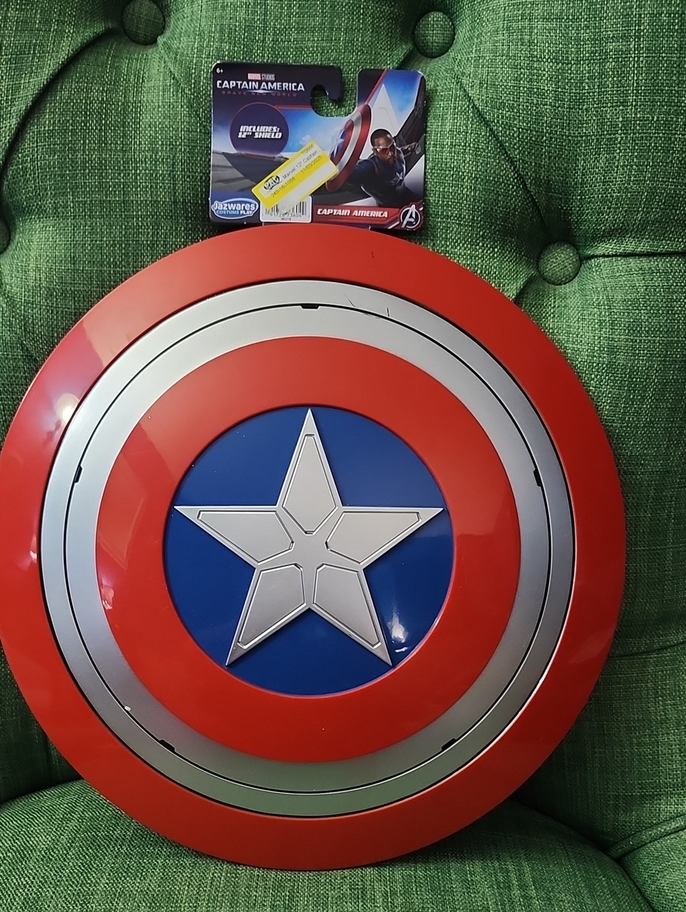 Marvel Captain America Shield Toy - Red, Blue, Silver
